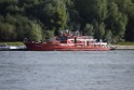 Schiff 1 Koeln in Hoehe der Koelner Zoobruecke P021